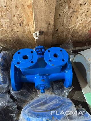 Кран битумный трехходовой DN 80 мм