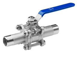 Краны шаровые сварные стальные, фланцевые с редукторным приварные