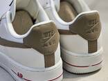 Кроссовки Nike air force 1 коричневый Премиум качество - фото 1