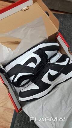 Кроссовки Nike Dunk low Black White