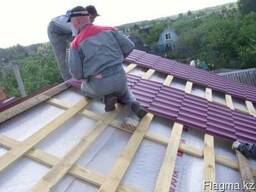 Кровельные фасадные работы в Караганде недорого