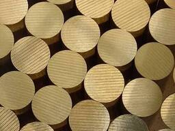 Круг латунный 3—150 мм, марки ЛС59—1; Л63; ЛС59—1пт в Алматы