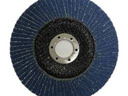 Круг лепестковый торцевой 125х22mm Р40 Krugo KBYL12540