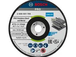 Круг шлифовальный 76х10х4 мм Expert for INOX Bosch 2608601705