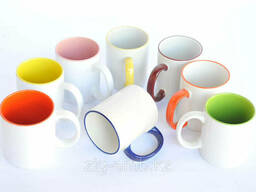 Кружки цветные под нанесение