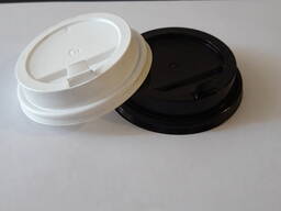 Крышка Д90 для бумажных стаканов.