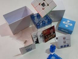 Кубик Рубик MoYu 3x3x3 WeiLong GTS 2M. Магнитный. Цветной пластик