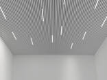 Кубообразный Реечный Потолок Белый - фото 3