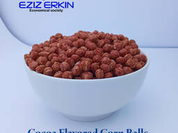 Кукурузные шарики с вкусом какао