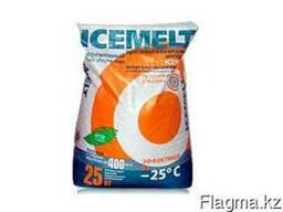 Противогололедные реагенты Ice Melt ХКМН -25 в Казахстане