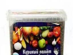 Куриный помет гранулированный для подкормки растений 2л
