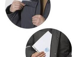 Куртка Дэлф серый/черный 48-50/170-176