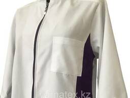 Куртка медицинская на замке | Медицинские костюмы на молнии