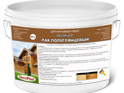 Лак акриловый полуглянцевый