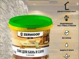 Лак для бань и саун 0,9л "Zerwood"LBS