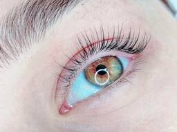 Ламинирование ресниц , ботокс ресниц , вельвет ресниц