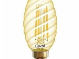 Лампа LED Свеча витая Gold 7ВТ Е14