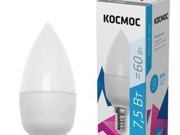 Лампа светодиодная LED "Экономик"/BASIC CN 7.5Вт 220В E27 4500К Космос