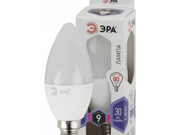 Лампочка светодиодная ЭРА STD LED B35-9W-860-E14