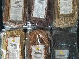 Лапша диетическая гречневая, льняная Witela, 400г