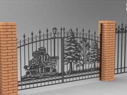 Лазерная резка Ворот