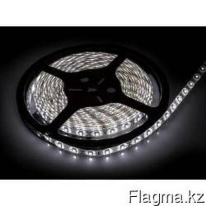 Лента светодиодная 30LED 7.2Вт/м 12В IP65 белая