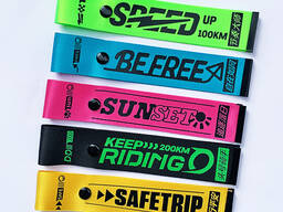 Лента Велосипедная Светоотражающая Радужная cветится в темноте для FIX