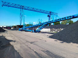 Ленточный желобчатый конвейер 30 метров