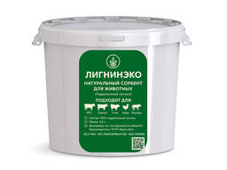 ЛигнинЭко – натуральный кормовой сорбент для животных