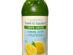 Лимонный сок, SHOPRITE BOWL &amp; BASKET 946 мл