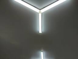 Линейный led светильник модульный 60 см. 20 ватт