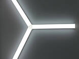 Линейный led светильник модульный 60 см. 20 ватт - фото 1