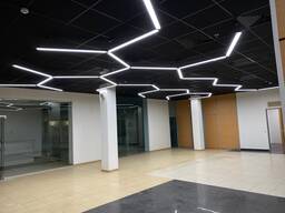 Монтаж офисных светильников