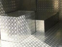 Лист алюминиевый рифленый