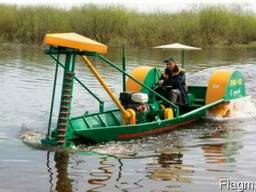 Лодка-косилка для уборки камыша ЛК-12
