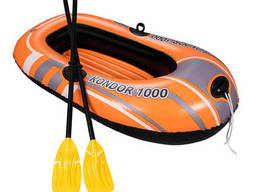Лодка надувная Kondor 1000 Set 155 х 97 см, Bestway, 61078