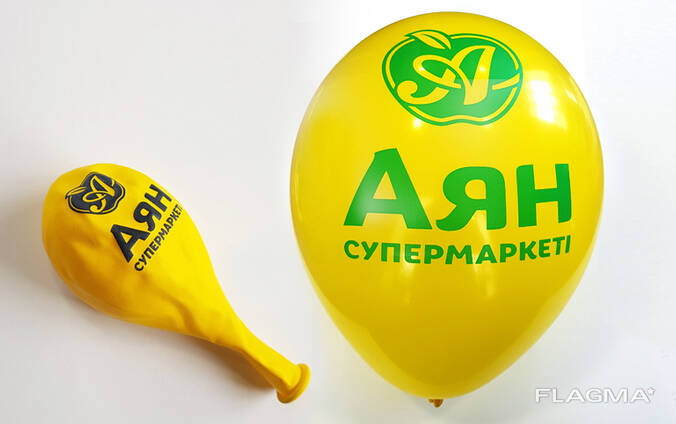 Логотип на шарах