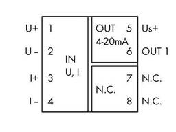 Loop Powered Trennverstдrker 857-45