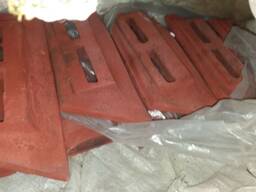 Лопасть для бетоносмесителя СБ-138Б СБ-146А