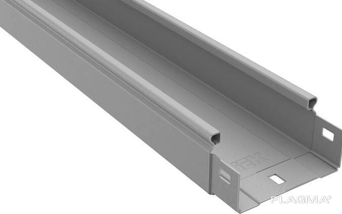 Лоток неперфорированный 50х100х3000 RAL 9016 IEK