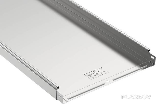 Лоток неперфорированный 50х400х3000 RAL 9016 IEK