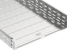 Лоток перфорированный 80х400х3000 RAL 9016 IEK