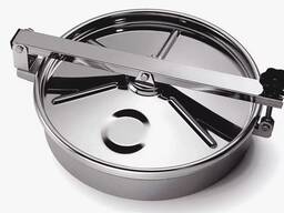 Люк напольный нержавеющий, Размер: 150-600 мм, Форма: круглый; прямоугольный в Алматы