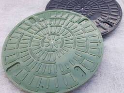 Люк полимерный; пластиковый, 760х630х90; 760х630х110 мм, тип Т; Л в Семее