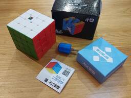 Магнитный Кубик 4 на 4 MoYu Meilong 4M. Головоломка 4x4x4. Magnetic