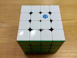 Магнитный Кубик "Gan 460M" 4 на 4. Головоломка 4x4x4. Magnetic color. - фото 1