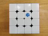 Магнитный Кубик "Gan 460M" 4 на 4. Головоломка 4x4x4. Magnetic color. - фото 2