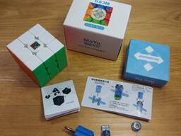 Магнитный Кубик Рубика MoYu 3x3x3 RS3M 2020 МоЮ 3х3х3 МейЛонг Магнетик