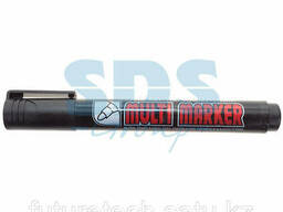 Маркер перманентный Crown «Multi Marker» 3 мм, черный. ..