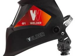 Маска сварочная Welder PRO Ф1 СБ Хамелеон 90x35 мм, DIN 3/11, в пакете